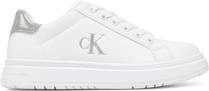 ΑΘΛΗΤΙΚΑ LOW CUT LACE-UP SNEAKER V3A9-82013-1355 M ΛΕΥΚΟ CALVIN KLEIN JEANS