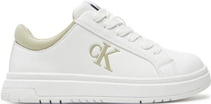 ΑΘΛΗΤΙΚΑ LOW CUT LACE-UP SNEAKER V3X9-81058-1464 M ΛΕΥΚΟ CALVIN KLEIN JEANS