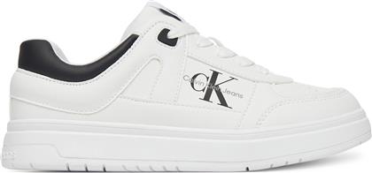 ΑΘΛΗΤΙΚΑ LOW CUT LACE-UP SNEAKER V3X9-82090-1355 S ΛΕΥΚΟ CALVIN KLEIN JEANS