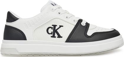 ΑΘΛΗΤΙΚΑ LOW CUT LACE-UP SNEAKER V3X9-82093-1697 S ΛΕΥΚΟ CALVIN KLEIN JEANS