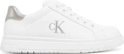 ΑΘΛΗΤΙΚΑ LOW CUT LACE-UP V3A9-82013-1355X S ΛΕΥΚΟ CALVIN KLEIN JEANS