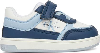 ΑΘΛΗΤΙΚΑ LOW CUT LACE-UP/ VELCRO SNEAKER V1X9-82078-1355 M ΜΠΛΕ CALVIN KLEIN JEANS