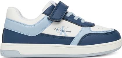 ΑΘΛΗΤΙΚΑ LOW CUT LACE-UP/ VELCRO SNEAKER V1X9-82078-1355 S ΜΠΛΕ CALVIN KLEIN JEANS