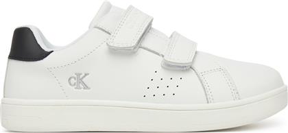 ΑΘΛΗΤΙΚΑ LOW CUT VELCRO SNEAKER V1X9-82074-1355 S ΛΕΥΚΟ CALVIN KLEIN JEANS