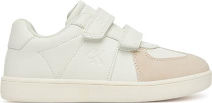 ΑΘΛΗΤΙΚΑ LOW CUT VELCRO SNEAKER V1X9-82075-1269 S ΛΕΥΚΟ CALVIN KLEIN JEANS