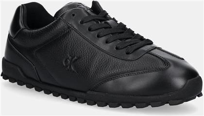 ΑΘΛΗΤΙΚΑ LOW PROFILE RUNNER CM ΧΡΩΜΑ: ΜΑΥΡΟ, YM0YM01191 CALVIN KLEIN JEANS