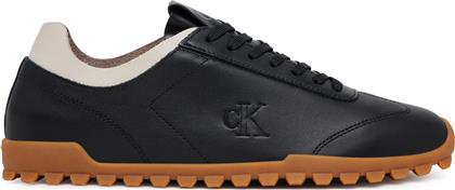 ΑΘΛΗΤΙΚΑ LOW PROFILE RUNNER MG LTH MIX YW0YW01847 ΜΑΥΡΟ CALVIN KLEIN JEANS