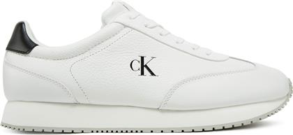 ΑΘΛΗΤΙΚΑ RUNNER LACEUP TC YM0YM01187 ΛΕΥΚΟ CALVIN KLEIN JEANS