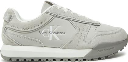 ΑΘΛΗΤΙΚΑ TOOTHY RUNNER IRREGULAR LINES YM0YM00624 ΓΚΡΙ CALVIN KLEIN JEANS