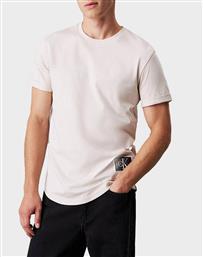 JEANS BADGE ROUND HEM TEE CALVIN KLEIN