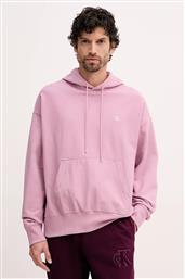 ΜΠΛΟΥΖΑ ΧΡΩΜΑ: ΜΠΕΖ, ΜΕ ΚΟΥΚΟΥΛΑ, LV04RC278G CALVIN KLEIN JEANS