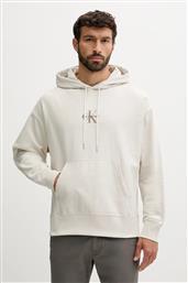 ΜΠΛΟΥΖΑ ΧΡΩΜΑ: ΜΠΕΖ, ΜΕ ΚΟΥΚΟΥΛΑ, LV04RC281G CALVIN KLEIN JEANS