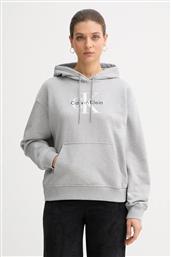 ΜΠΛΟΥΖΑ ΧΡΩΜΑ: ΓΚΡΙ, ΜΕ ΚΟΥΚΟΥΛΑ, LV047E221G CALVIN KLEIN JEANS