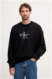 ΜΠΛΟΥΖΑ ΧΡΩΜΑ: ΜΑΥΡΟ, LV04RD234G CALVIN KLEIN JEANS
