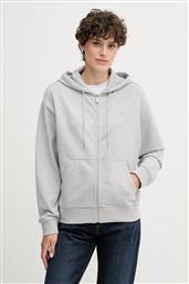 ΜΠΛΟΥΖΑ ΧΡΩΜΑ: ΜΑΥΡΟ, ΜΕ ΚΟΥΚΟΥΛΑ, LV047B237G CALVIN KLEIN JEANS