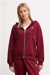 ΜΠΛΟΥΖΑ ΧΡΩΜΑ: ΜΟΒ, ΜΕ ΚΟΥΚΟΥΛΑ, LV047B270G CALVIN KLEIN JEANS