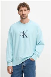 ΜΠΛΟΥΖΑ ΧΡΩΜΑ: ΤΙΡΚΟΥΑΖ, LV04RD234G CALVIN KLEIN JEANS