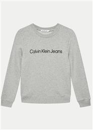 ΜΠΛΟΥΖΑ IU0IU00581 ΓΚΡΙ REGULAR FIT CALVIN KLEIN JEANS