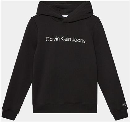 ΜΠΛΟΥΖΑ LOGO IU0IU00601 D ΜΑΥΡΟ REGULAR FIT CALVIN KLEIN JEANS