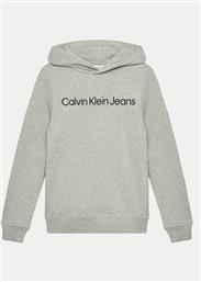 ΜΠΛΟΥΖΑ LOGO IU0IU00601 ΓΚΡΙ REGULAR FIT CALVIN KLEIN JEANS