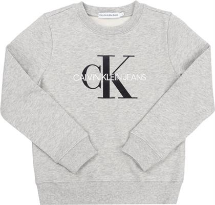 ΜΠΛΟΥΖΑ MONOGRAM LOGO IU0IU00069 ΓΚΡΙ REGULAR FIT CALVIN KLEIN JEANS