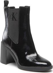 ΜΠΟΤΑΚΙΑ BLOCK HEEL BOOT NAPLAK YW0YW00856 ΜΑΥΡΟ CALVIN KLEIN JEANS