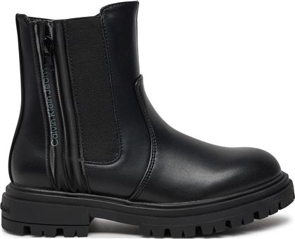 ΜΠΟΤΑΚΙΑ CHELSEA BOOT V3A5-81019-1355 S ΜΑΥΡΟ CALVIN KLEIN JEANS