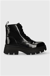 ΜΠΟΤΑΚΙΑ ΕΡΓΑΣΙΑΣ CHUNKY COMBAT LACEUP BOOT WN ΧΡΩΜΑ: ΜΑΥΡΟ, YW0YW01265 F3YW0YW01265 CALVIN KLEIN JEANS