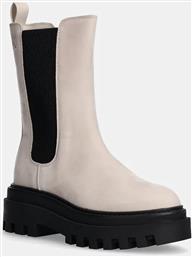 ΜΠΟΤΑΚΙΑ NUBUCK FLATFORM CHELSEA BOOT MG NB ΧΡΩΜΑ: ΜΠΕΖ, YW0YW01684 CALVIN KLEIN JEANS