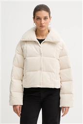 ΜΠΟΥΦΑΝ ΑΠΟ ΚΟΤΛΕ ΠΟΥΠΟΥΛΕΝΙΟ ΥΦΑΣΜΑ ΧΡΩΜΑ: ΜΠΕΖ, LV044D527G CALVIN KLEIN JEANS