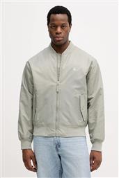 ΜΠΟΥΦΑΝ BOMBER ΧΡΩΜΑ: ΠΡΑΣΙΝΟ, LV04RC526G CALVIN KLEIN JEANS
