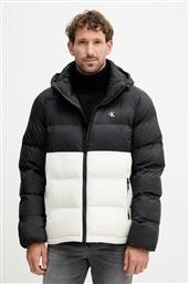 ΜΠΟΥΦΑΝ ΧΡΩΜΑ: ΑΣΠΡΟ, LV04RD527G CALVIN KLEIN JEANS