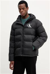 ΜΠΟΥΦΑΝ ΧΡΩΜΑ: ΜΑΥΡΟ, LV04RD528G CALVIN KLEIN JEANS