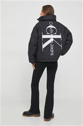 ΜΠΟΥΦΑΝ ΔΥΟ ΟΨΕΩΝ ΧΡΩΜΑ: ΜΑΥΡΟ CALVIN KLEIN JEANS
