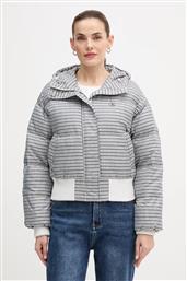 ΜΠΟΥΦΑΝ ΜΕ ΕΠΕΝΔΥΣΗ ΑΠΟ ΠΟΥΠΟΥΛΑ ΧΡΩΜΑ: ΓΚΡΙ, LV044D516G CALVIN KLEIN JEANS