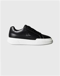 JEANS CHUNKY CUPSOLE LACEUP LTH WN CALVIN KLEIN