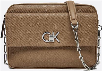 JEANS CK CAMERA BAG W/POCKET-MONO (ΔΙΑΣΤΑΣΕΙΣ: 21 X 16 X 6ΕΚ.) CALVIN KLEIN