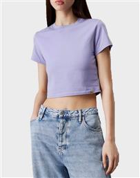 JEANS CLEAN CROPPED SHORT SLEEVE TEE CALVIN KLEIN