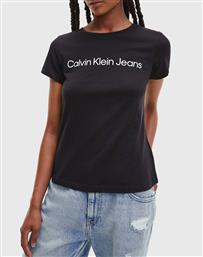 JEANS CORE INSTIT LOGO SLIM FIT TEE CALVIN KLEIN