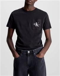 JEANS CORE MONOGRAM POCKET SLIM TEE CALVIN KLEIN