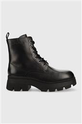 ΔΕΡΜΑΤΙΝΑ WORKERS CHUNKY COMBAT LACEUP BOOT ΧΡΩΜΑ: ΜΑΥΡΟ CALVIN KLEIN JEANS