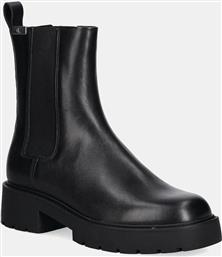 ΔΕΡΜΑΤΙΝΕΣ ΜΠΟΤΕΣ ΤΣΕΛΣΙ COMBAT MID CHELSEA BOOT HW LTH CALVIN KLEIN JEANS