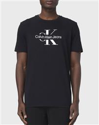 JEANS DISRUPTED OUTLINE MONOLOGO TEE CALVIN KLEIN