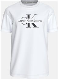 JEANS DISRUPTED OUTLINE MONOLOGO TEE CALVIN KLEIN