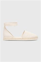 ΕΣΠΑΝΤΡΙΓΙΕΣ ANKLE ESPADRILLE ANKLE ESPADRILLE BTW ΧΡΩΜΑ: ΜΠΕΖ, YW0YW01027 YW0YW01027 CALVIN KLEIN JEANS