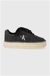 ΕΣΠΑΝΤΡΙΓΙΕΣ ESPADRILLE SNEAKER CS BTW ESPADRILLE SNEAKER CS BTW ΧΡΩΜΑ: ΜΑΥΡΟ YW0YW01437 CALVIN KLEIN JEANS