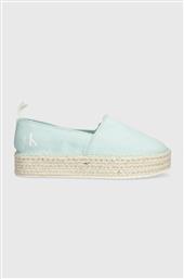 ΕΣΠΑΝΤΡΙΓΙΕΣ PLATFORM ESPADRILLE ML BTW PLATFORM ESPADRILLE ML BTW YW0YW01378 CALVIN KLEIN JEANS