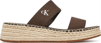 ΕΣΠΑΝΤΡΙΓΙΕΣ SPORTY ROPE MG LTH WEBBING YW0YW01704 ΚΑΦΕ CALVIN KLEIN JEANS