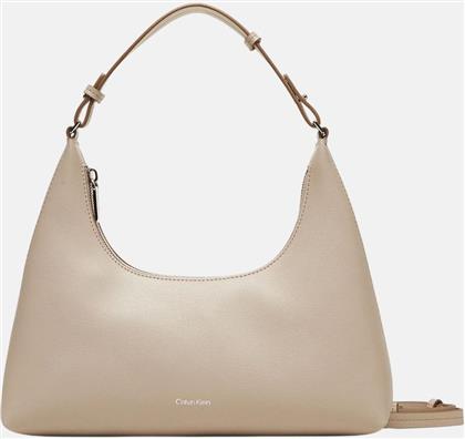JEANS FOIL LOGO SHOULDER BAG (ΔΙΑΣΤΑΣΕΙ: 30.5 X 13 X 7.5ΕΚ.) CALVIN KLEIN