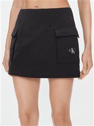 ΦΟΥΣΤΑ MINI LIGHT PADDED CARGO SKIRT J20J222620 ΜΑΥΡΟ REGULAR FIT CALVIN KLEIN JEANS